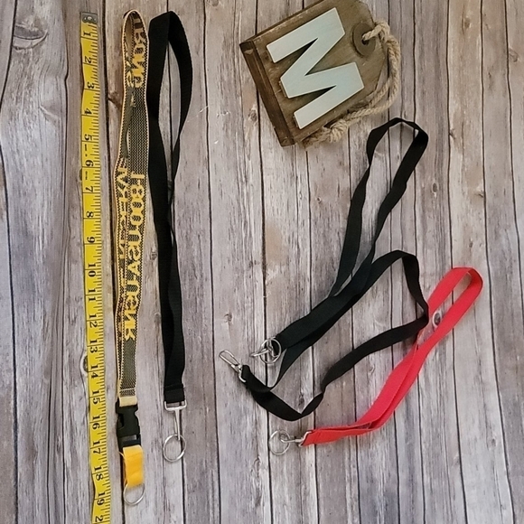 Multi color lanyards-Set of 5 - Picture 2 of 2